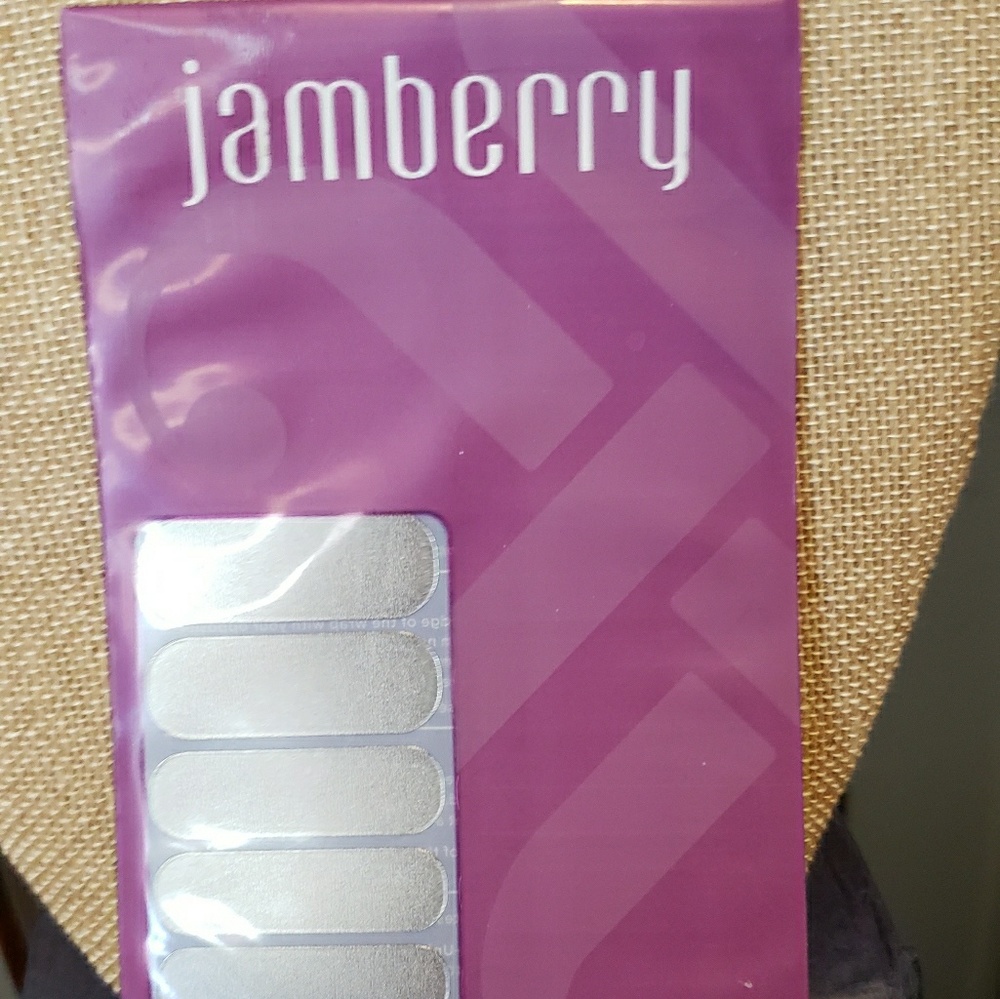 Jamberry brand new nail wraps Stone (Glimmer)